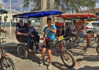 cuba havane cyclo taxi