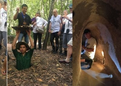 cuchi tunnels vietnam