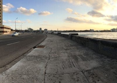 havane malecon soir