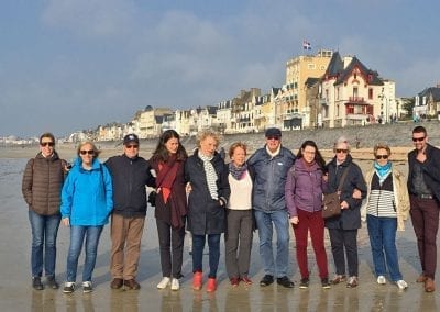 plage st malo bretagne france