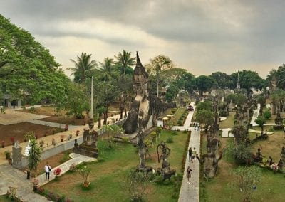 vientiane buddha park laos