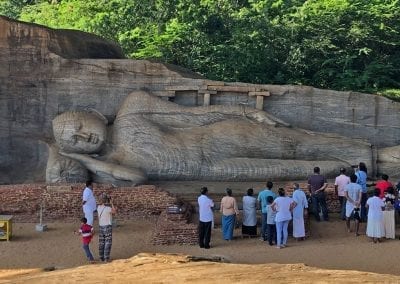 bouddhas de polonnaruwa sri lanka