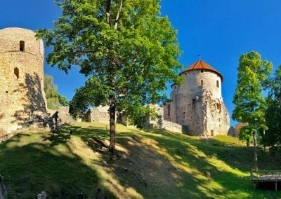 chateau de cesis en lettonie