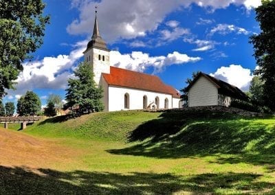 eglise de viljandi estonie