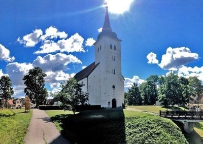 estonie eglise de viljandi estonie