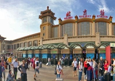 gare centrale de pekin chine