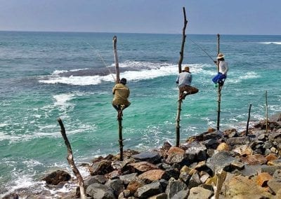 pêcheurs sur echasses sri-lanka