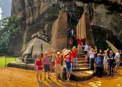 rocher du lion sigiriya sri