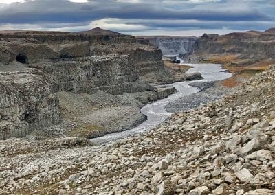 dettifoss canyon