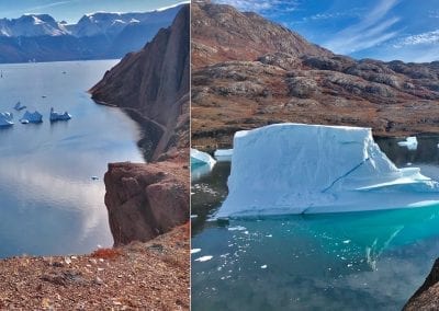 greenland red island