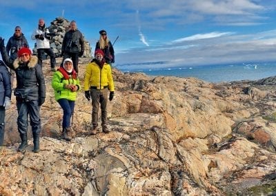 hiking greenland