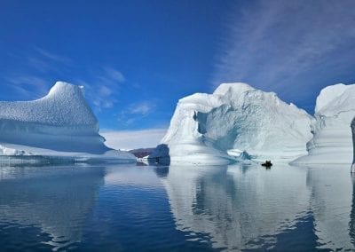 icebergs du groenland