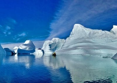 icebergs groenland