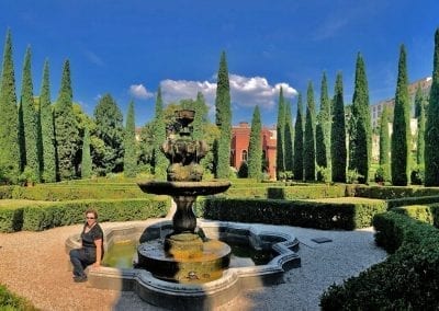 jardin giusti verone italie