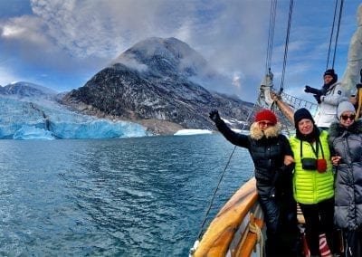 navigation dans les iceberg