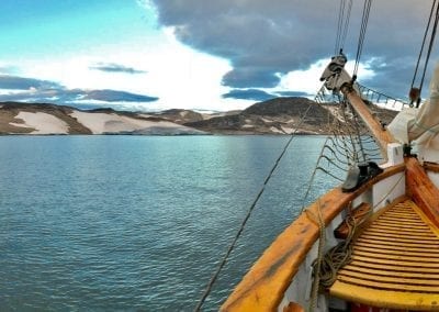 navigation groenland glacier