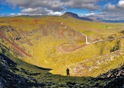 pif sur un volcan