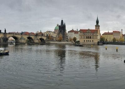 prague vltava panorama