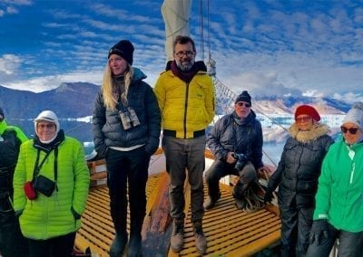 sailing in greenland