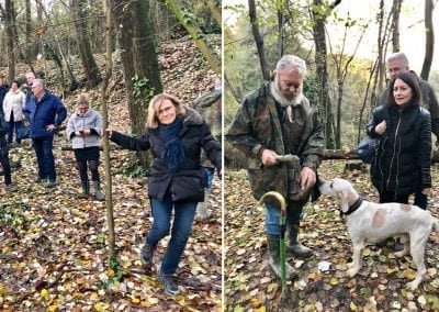 truffle hunt alba piemonte