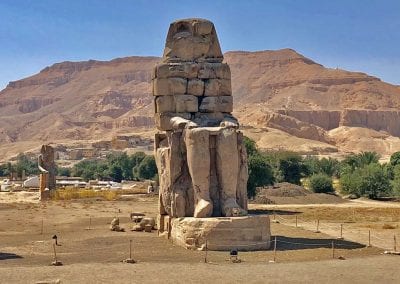 colosses de memnon louxor e
