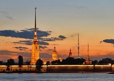 Les Nuits Blanches de St Petersbourg du 17 au 21 juin 2019
