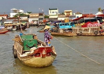 marche flottant mekong viet