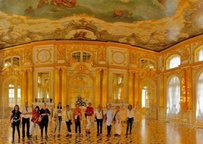 palais tsarskoie selo russie
