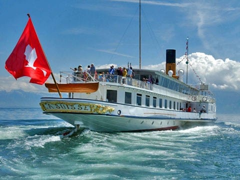 Soirée fondue sur le lac départ de Genève  vendredi 27 mai 2022