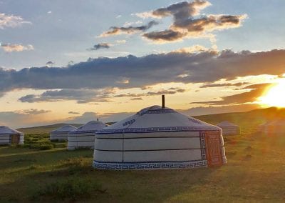 mongolia sunrise