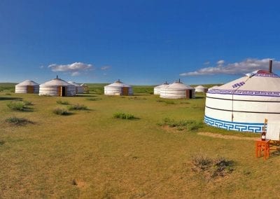 mongolie camp de yourtes