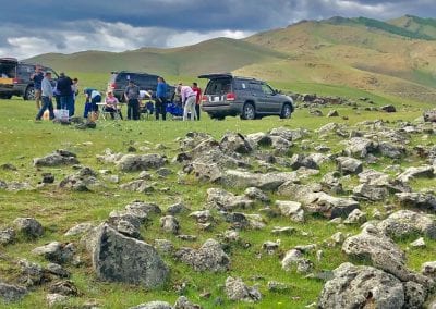 picnic steppe mongole