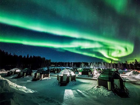 Aurores boréales en Laponie <span>du 18 au 21 janv. 2024</span>